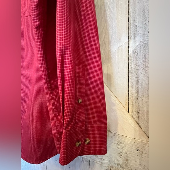Ohio State Buckeyes Men’s Embroidered Button Down Plaid Long Sleeve Shirt  XL - Picture 8 of 12